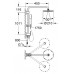 Душевая система с переключателем для настенного монтажа Grohe Rainshower 27058000