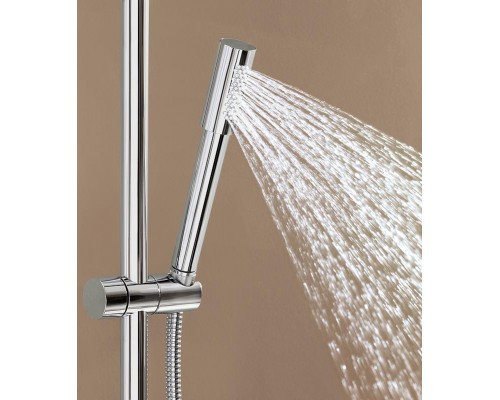 Душевая система с термостатом для настенного монтажа, GROHE Rainshower System 400, хром, (27174001)