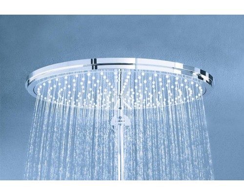 Душевая система с термостатом для настенного монтажа, GROHE Rainshower System 400, хром, (27174001)