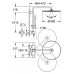 Душевая система с термостатом для настенного монтажа, GROHE Rainshower System 400, хром, (27174001)