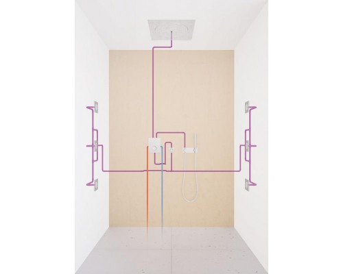 Потолочный душ, GROHE Rainshower F-Series 20, хром, (27286000)