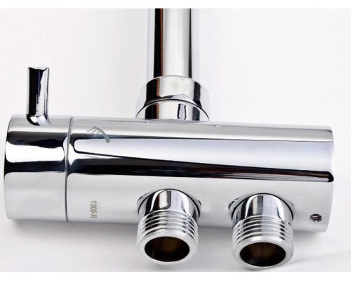 Душевая система Flex наружного монтажа с переключателем, GROHE Tempesta Cosmopolitan System 200, хром, (27394002)