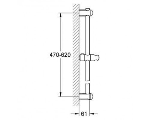 Душевая штанга Grohe Euphoria 27499000