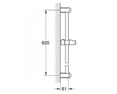 Душевая штанга Grohe Tempesta New 27523000