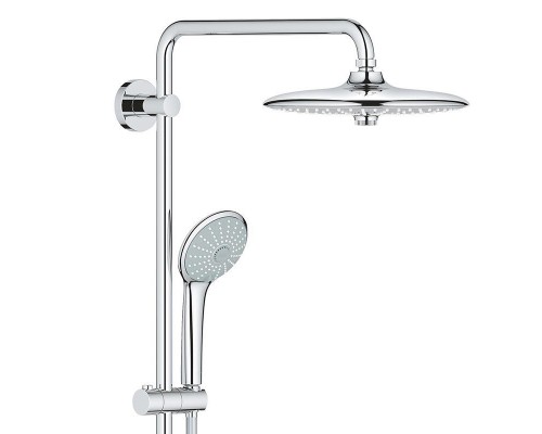 Душевая система с термостатом для настенного монтажа, GROHE Euphoria System 260, хром, (27615001)