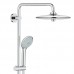 Душевая система с термостатом для настенного монтажа, GROHE Euphoria System 260, хром, (27615001)