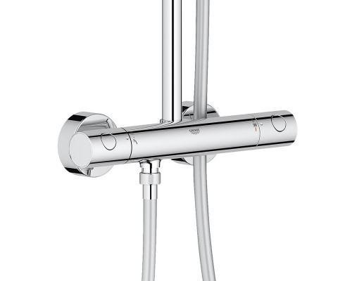Душевая система с термостатом для настенного монтажа, GROHE Euphoria System 260, хром, (27615001)