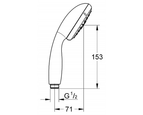 Душевой гарнитур Grohe New Tempesta 100 IV 27645001