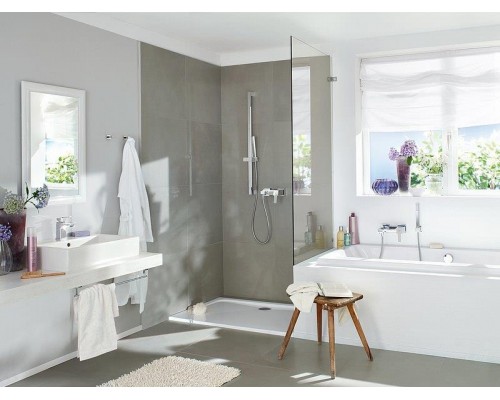 Душевой гарнитур GROHE Euphoria Cube (ручной душ, штанга 900 мм, шланг 1750 мм), хром (27700000)