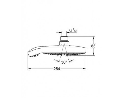 Верхний душ Grohe Power&Soul Cosmopolitan 27765000