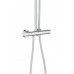 Душевая система с термостатом для настенного монтажа, GROHE Tempesta Cosmopolitan System 210, хром, (27922001)
