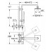 Душевая система с термостатом для настенного монтажа, GROHE Euphoria System 150, хром, (27932000)