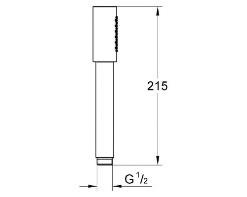 Душевая лейка Grohe Sena Stick 28034000