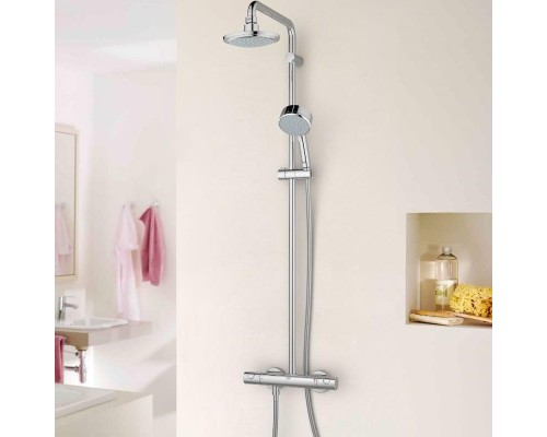 Верхний душ GROHE Euphoria Cosmopolitan, 1 режим, диаметр 160 мм, с ограничением расхода воды, хром (28233000)