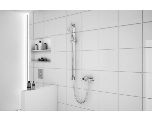 Душевой шланг GROHE Silverflex с защитой от перегибов, 1250 мм, хром (28362001)