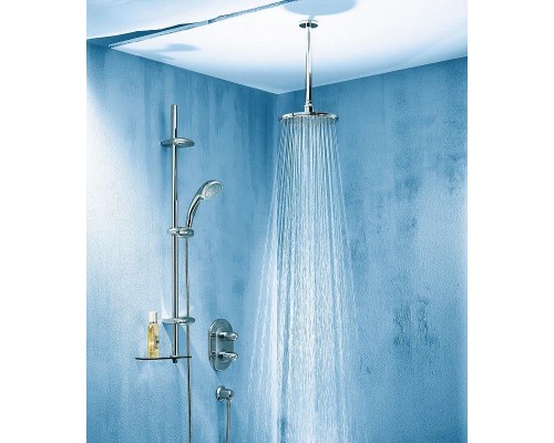 Верхний душ GROHE Rainshower Cosmopolitan Metal, 1 режим, диаметр 210 мм, с ограничением расхода воды, хром (2836800E)