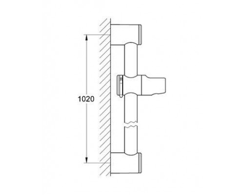 Душевая штанга Grohe Relexa 28621000. GROHE