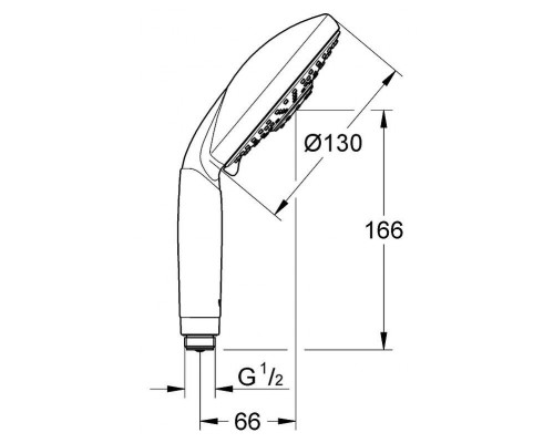 Душевая лейка Grohe Rainshower Classic 28764000