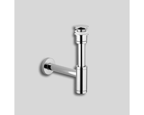 28912000 Сифон 1 1/4" из латуни для раковины, хром