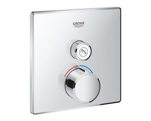 Смеситель термостатический для ванны или душа SmartControl 29147000 на 1 выход