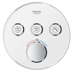 Термостат Grohe Grohtherm SmartControl 29904LS0 для ванны с душем. moon white