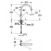 Смеситель кухонный Grohe BauClassic 31234000