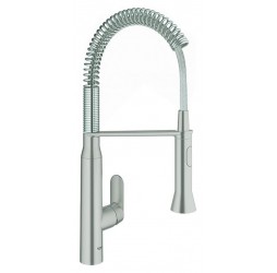 Смеситель кухонный Grohe K7 (сталь) 31379DC0