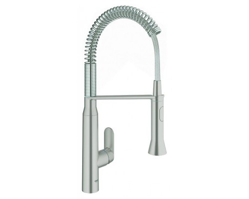 Смеситель кухонный Grohe K7 (сталь) 31379DC0