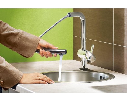 Смеситель кухонный Grohe Minta 32168DC0 (суперсталь)