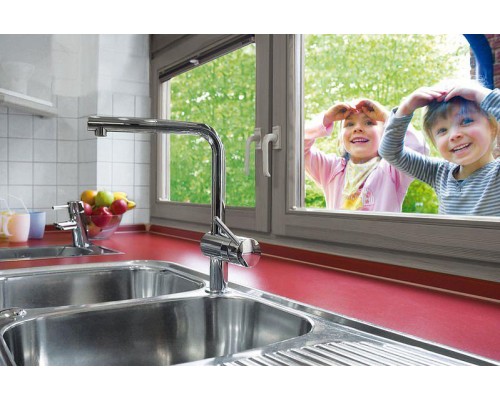 Смеситель кухонный Grohe Minta 32168DC0 (суперсталь)
