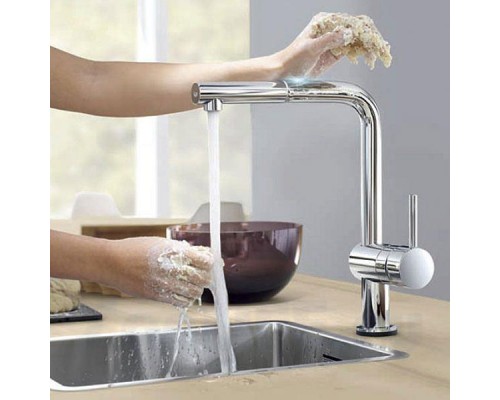 Смеситель кухонный Grohe Minta 32168DC0 (суперсталь)