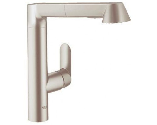 Смеситель кухонный Grohe K7 (сталь) 32176DC0