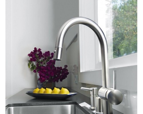 Смеситель кухонный Grohe Minta 32321DC2 (суперсталь)