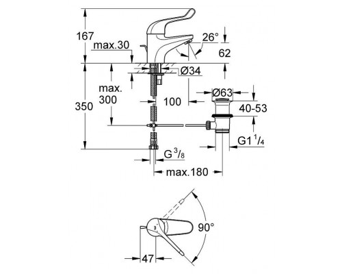 Смеситель Grohe Euroeco Special 32788000