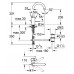 Смеситель кухонный Grohe Eurosmart Cosmopolitan 32830000
