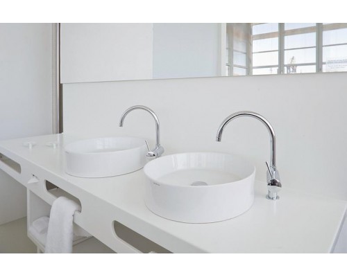 Смеситель для кухонной мойки GROHE Minta с поворотным C-изливом, хром 32917000