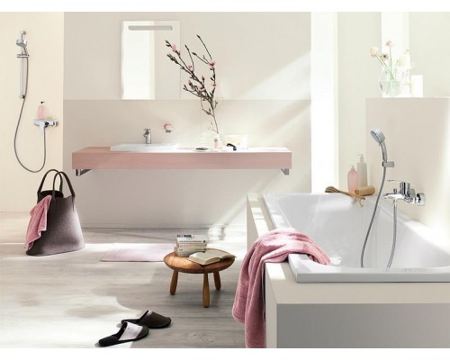 Смеситель для ванны и душа Grohe Eurostyle Cosmopolitan 33590002 наружного монтажа
