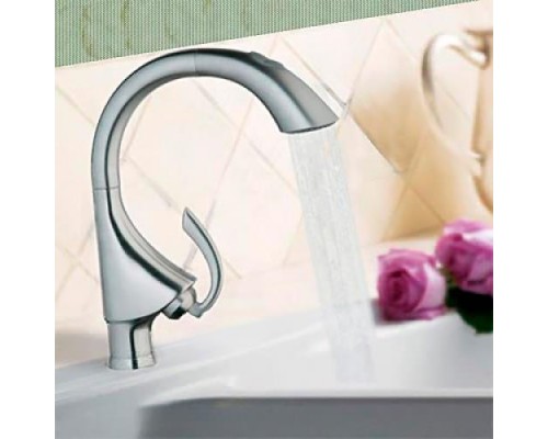 Смеситель кухонный Grohe K4 (сталь) 33782SD0