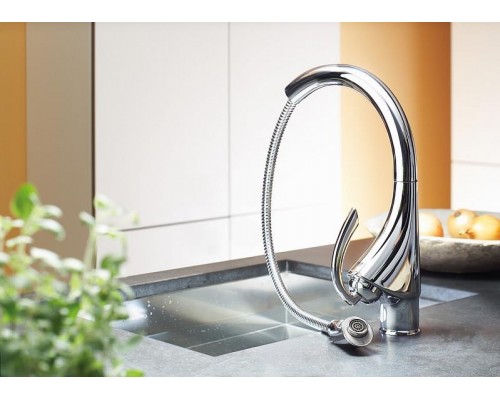 Смеситель кухонный Grohe K4 33786000 (хром)