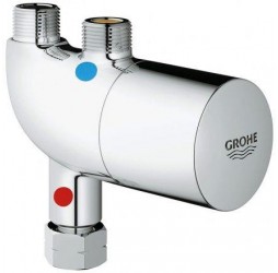 Термическая защита от ожога/ термостат для установки под раковиной GROHE Grohtherm Micro, хром (34487000)