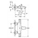Термостатический смеситель для ванны GROHE Precision Start 34598000 хром