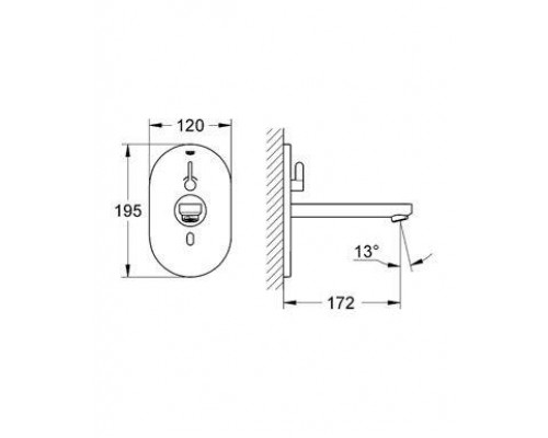 Смеситель Grohe Eurosmart Cosmopolitan Е  36315000