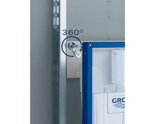 Инсталляция для унитаза GROHE Rapid SL с белой кнопкой 38722001 Skate Air 38505SH0 белая