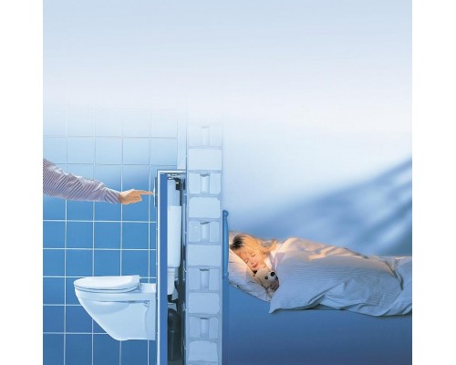 Инсталляция для унитаза GROHE Rapid SL с белой кнопкой 38722001 Skate Air 38505SH0 белая