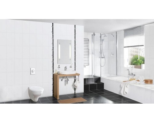 Инсталляция для унитаза GROHE Rapid SL с белой кнопкой 38722001 Skate Air 38505SH0 белая