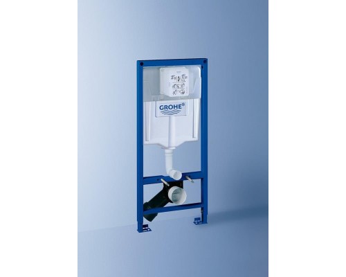 Инсталляция для подвесного унитаза Grohe Rapid с белой кнопкой смыва 38732SH0 Skate Cosmopolitan