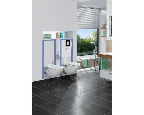 Инсталляция для унитаза подвесного Grohe Rapid Sl 38721GL1 (цвет кнопки золото)