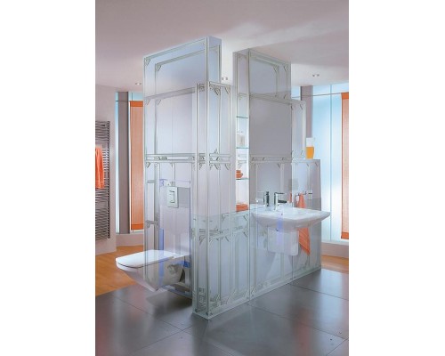 Инсталляция для унитаза подвесного Grohe Rapid Sl 38721GL1 (цвет кнопки золото)