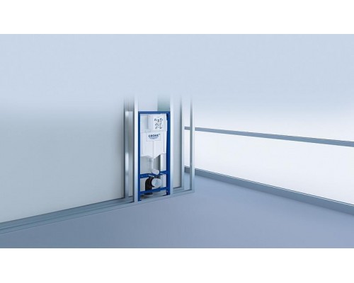 Инсталляция для унитаза подвесного Grohe Rapid Sl 38721GL1 (цвет кнопки золото)