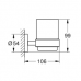 Стакан с держателем Grohe Essentials 40447DC1